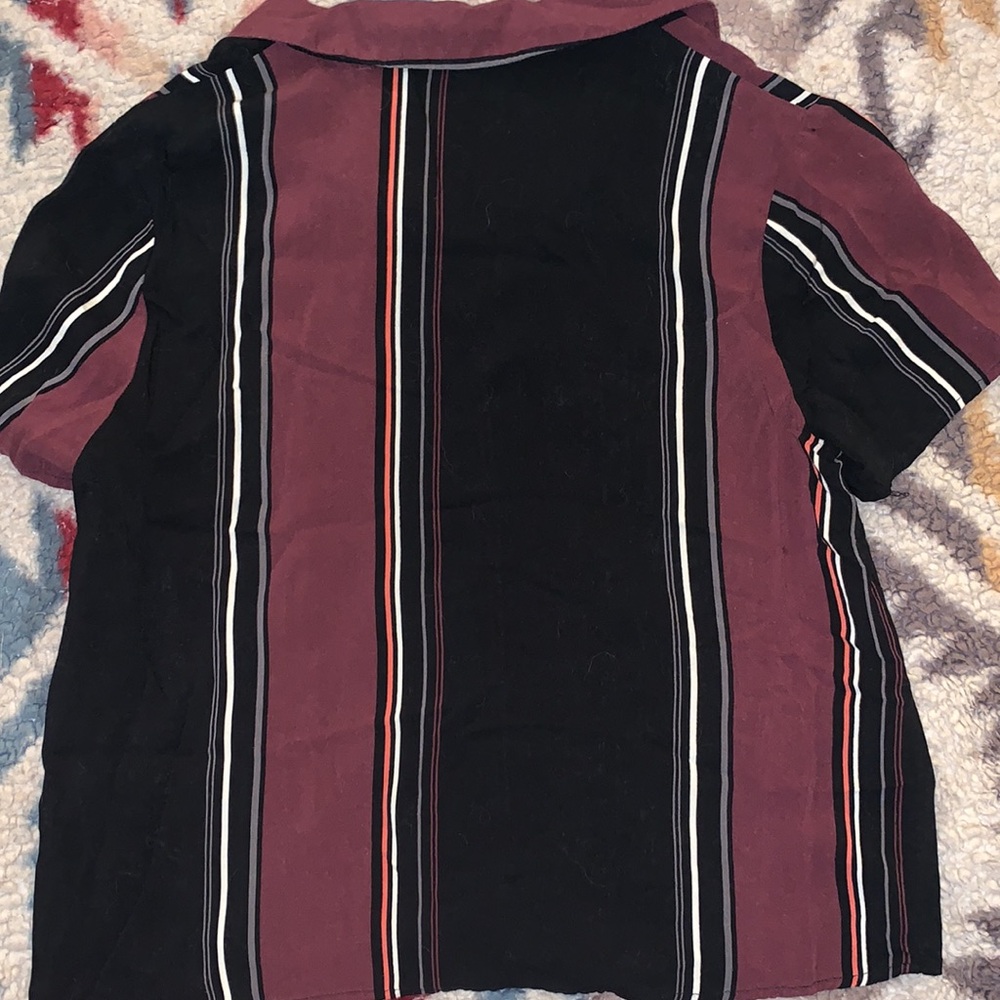 Striped Button Up - Picture 2 of 3